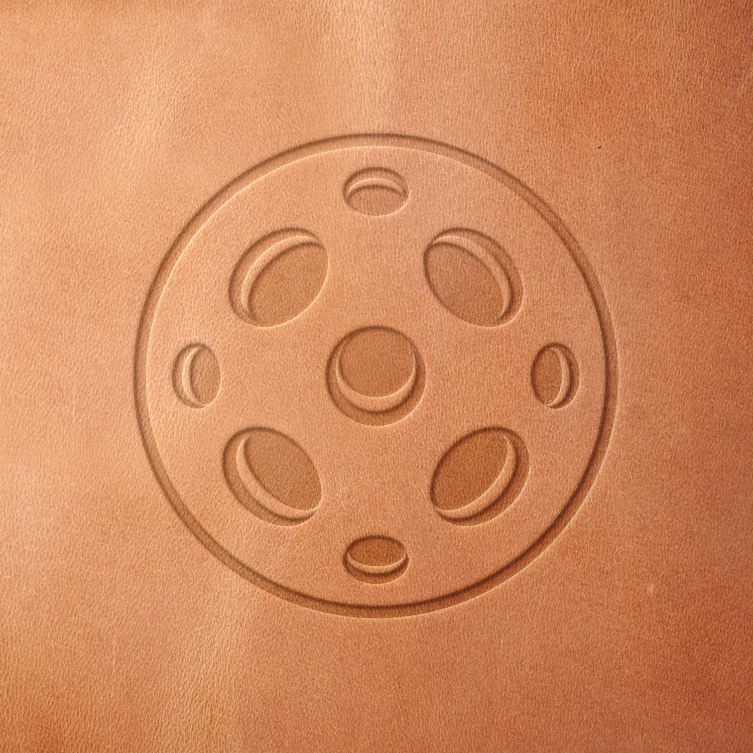 Pickleball Delrin Leather Stamp