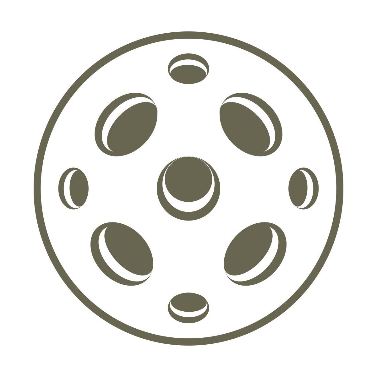 Pickleball Delrin Leather Stamp