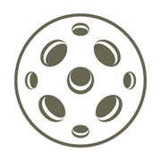 Pickleball Delrin Leather Stamp