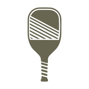 Pickleball Paddle Delrin Leather Stamp
