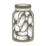 Jar of Pickles Delrin Leather Stamp