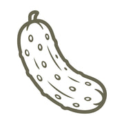 Pickle Delrin Leather Stamp