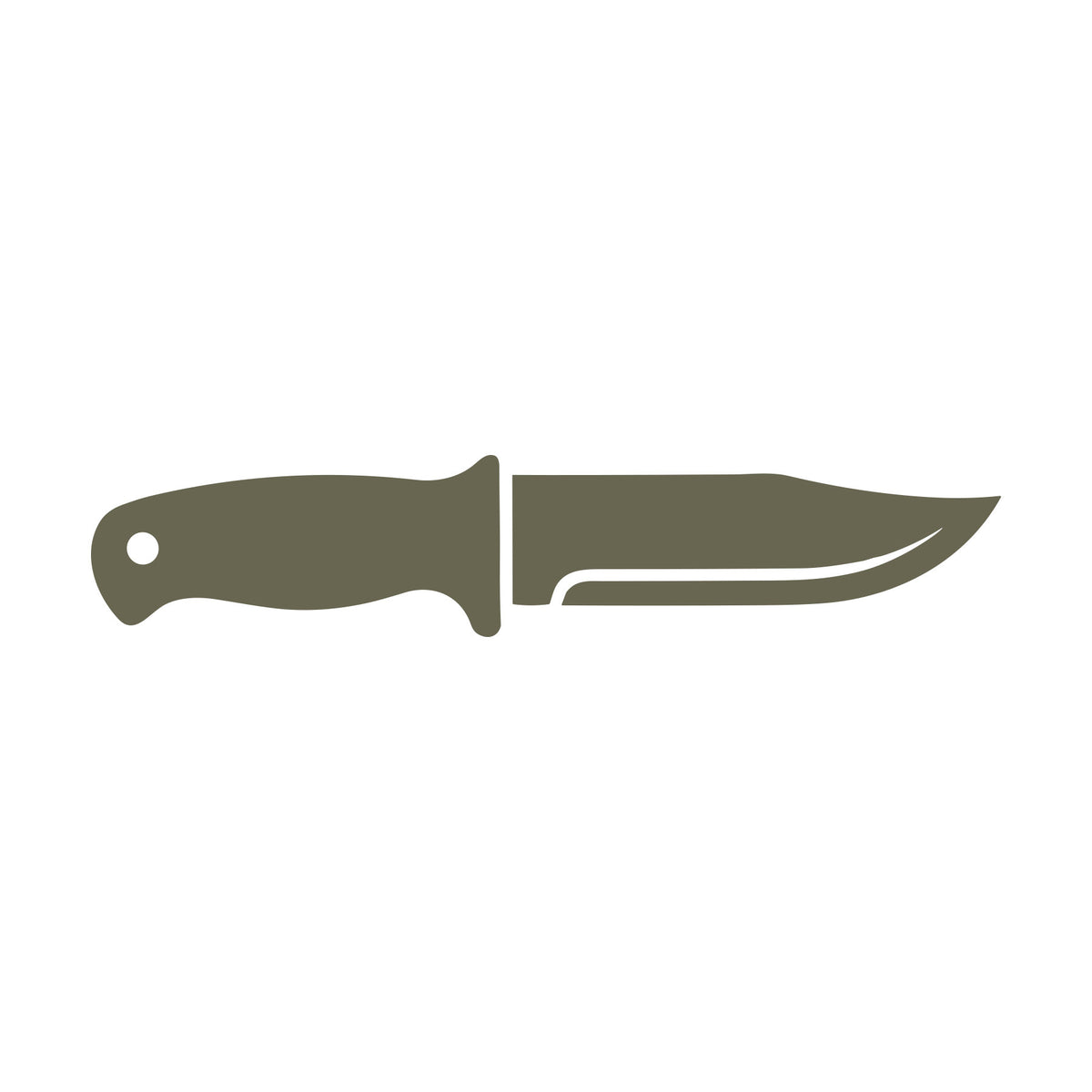 Pocket Knife Delrin Leather Stamp