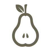 Pear Delrin Leather Stamp