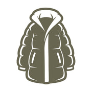 Puffer Jacket Delrin Leather Stamp