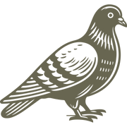 Pigeon Delrin Leather Stamp