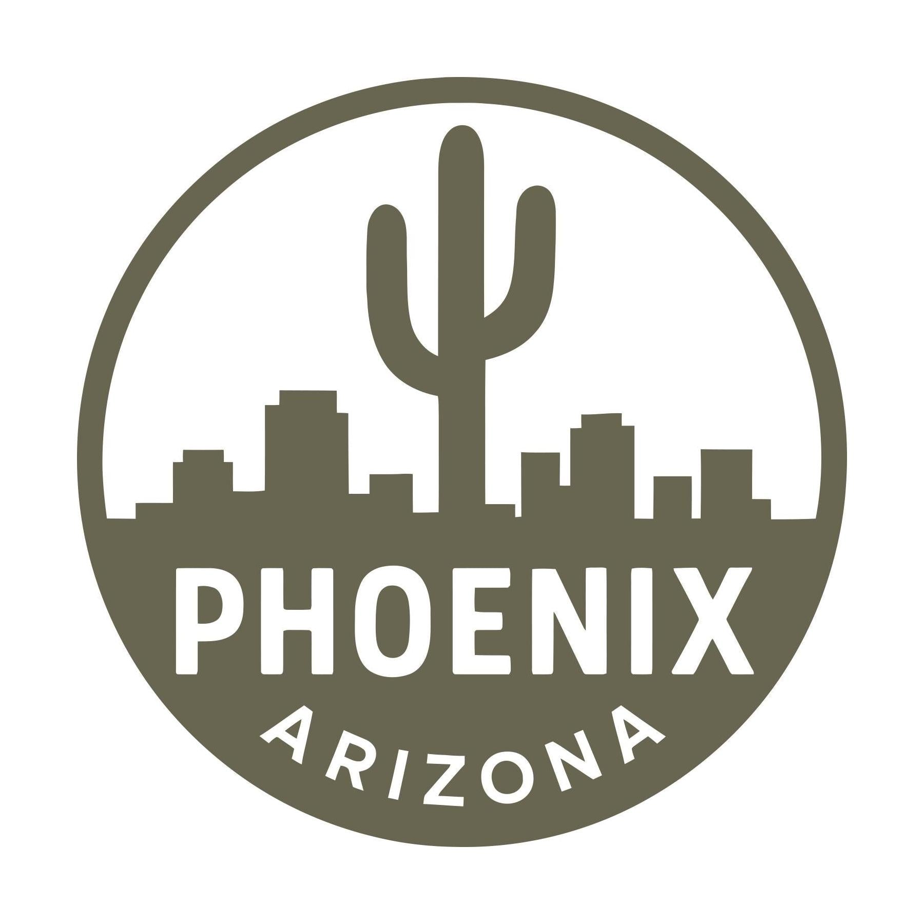 Phoenix Arizona Badge Delrin Leather Stamp