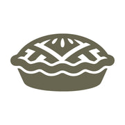 Pie Delrin Leather Stamp
