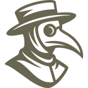 Plague Doctor Delrin Leather Stamp
