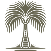 Palm Tree Delrin Leather Stamp