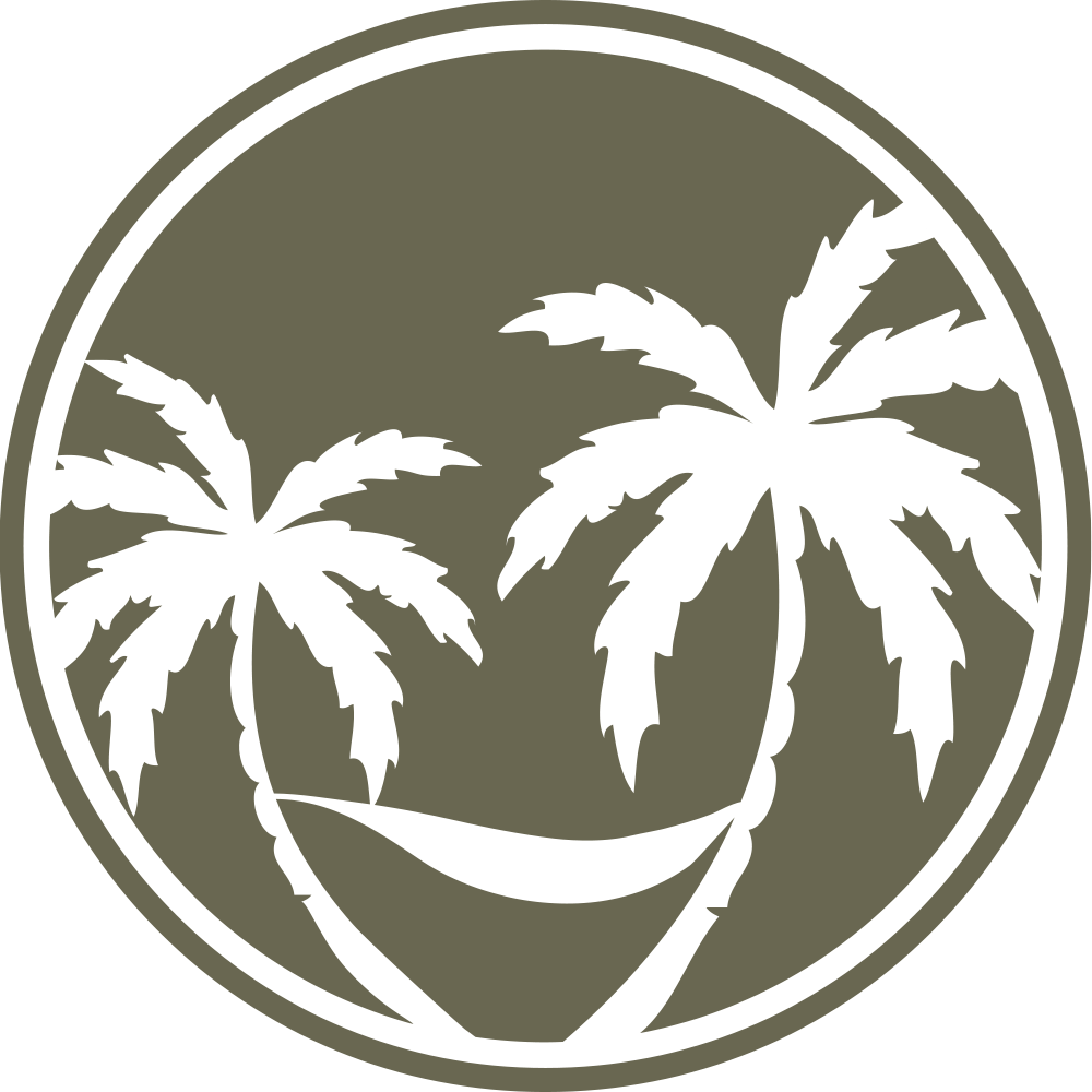 Palm Trees Delrin Leather Stamp