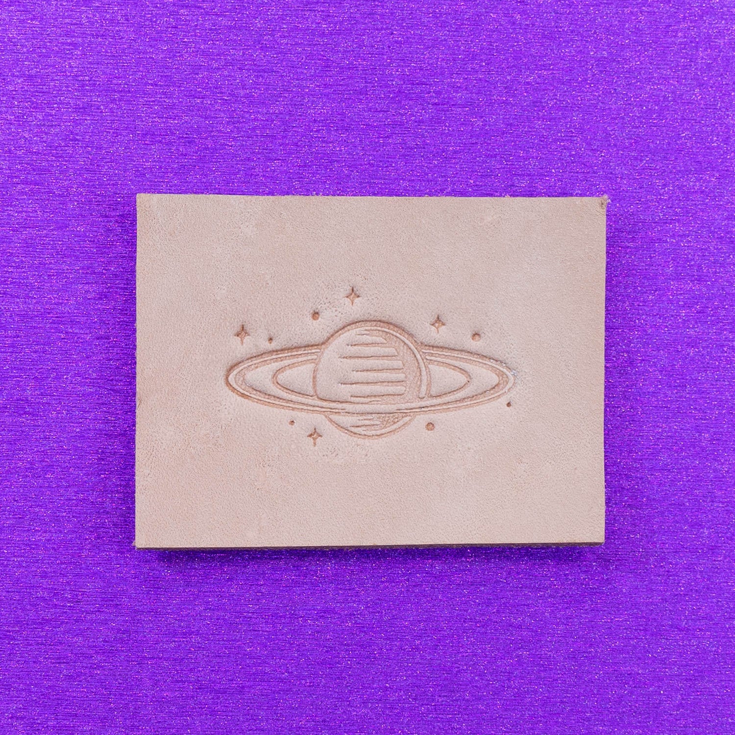 Planet Delrin Leather Stamp