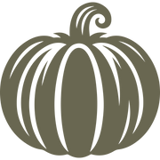 Pumpkin Delrin Leather Stamp