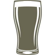 Ale Pint Glass Delrin Leather Stamp
