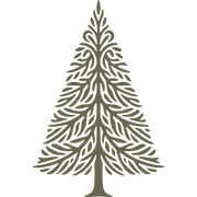 Pine Tree Delrin Leather Stamp