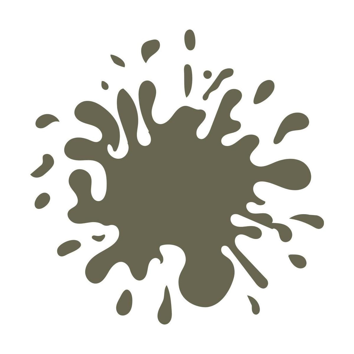 Paint Splatter Delrin Leather Stamp