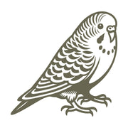 Parakeet Delrin Leather Stamp