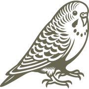 Parakeet Delrin Leather Stamp