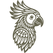 Parrot Head Delrin Leather Stamp