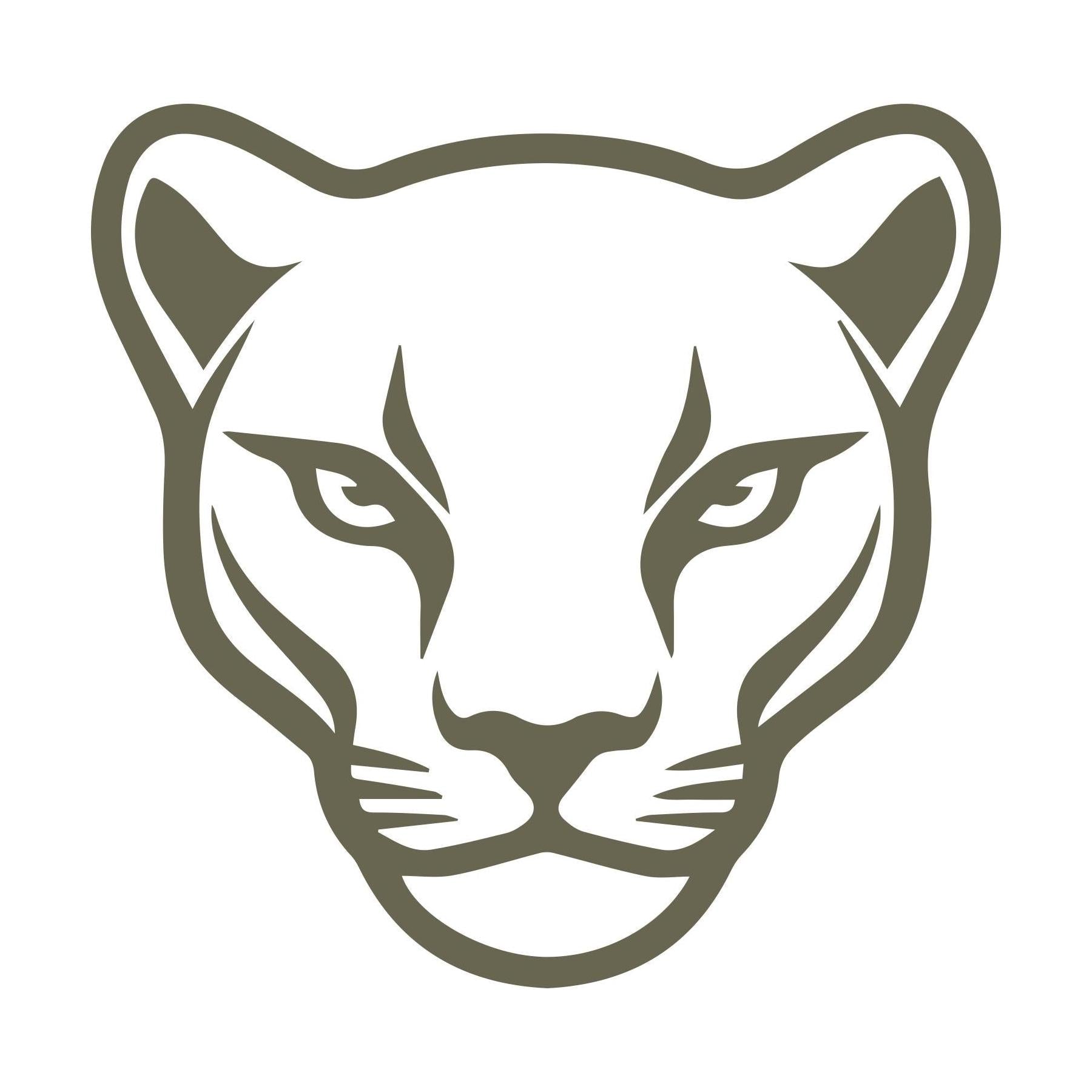 Puma Head Delrin Leather Stamp