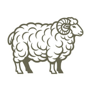 Fluffy Ram Delrin Leather Stamp