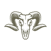 Ram Skull Delrin Leather Stamp