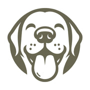 Labrador Retriever Dog Head Delrin Leather Stamp