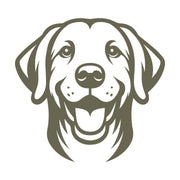 Retriever Dog Delrin Leather Stamp