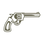 Revolver Delrin Leather Stamp