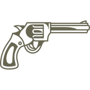 Revolver Delrin Leather Stamp