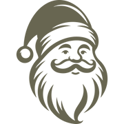 Santa Claus Delrin Leather Stamp