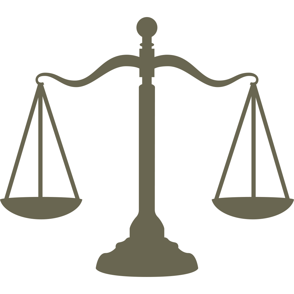 Justice Scales Stamp