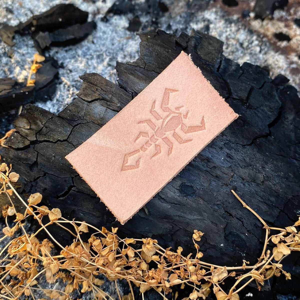 Scorpion Delrin Leather Stamp