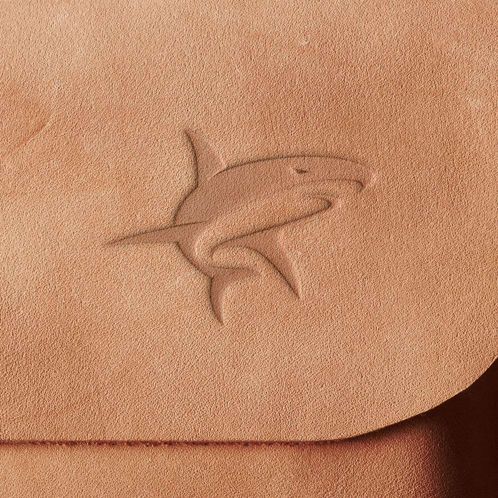 Shark Delrin Leather Stamp