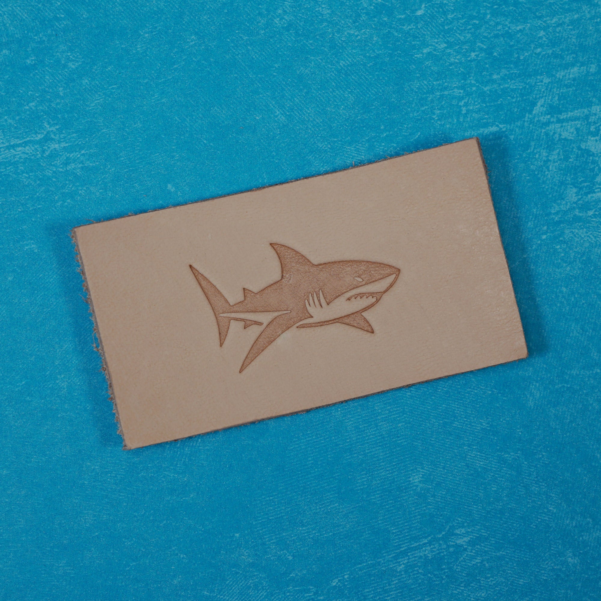 Shark Delrin Leather Stamp