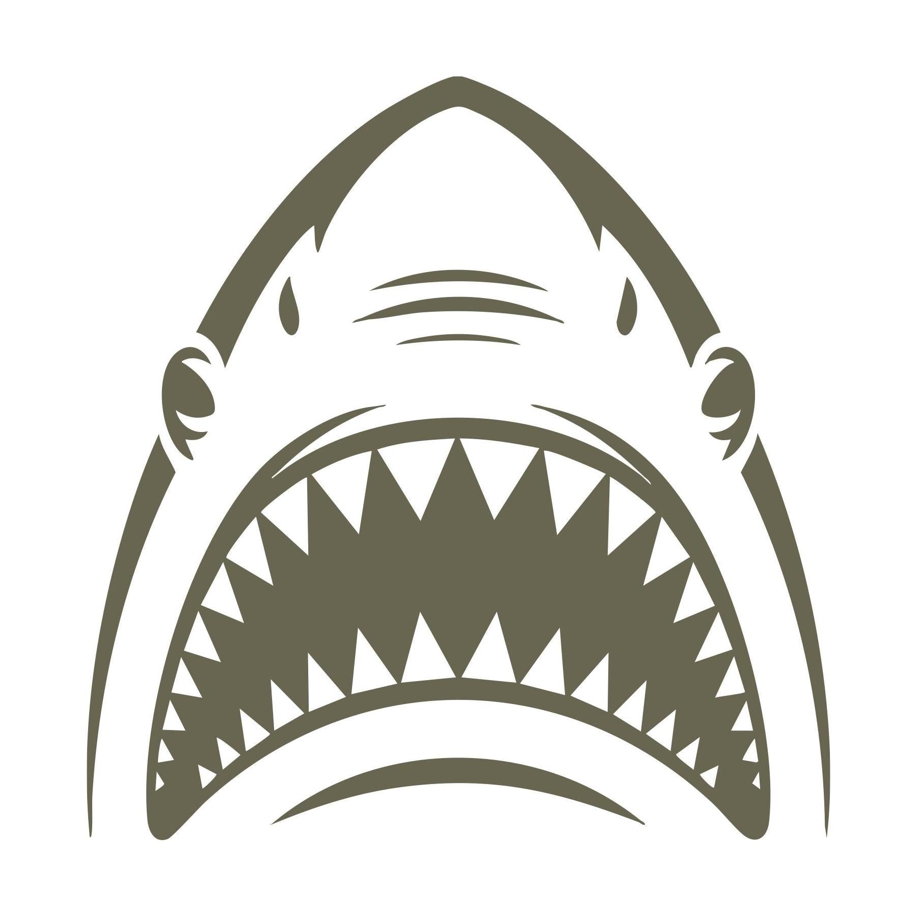 Shark Head Delrin Leather Stamp
