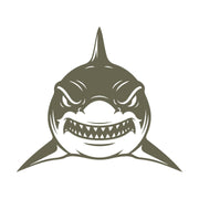Angry Shark Delrin Leather Stamp
