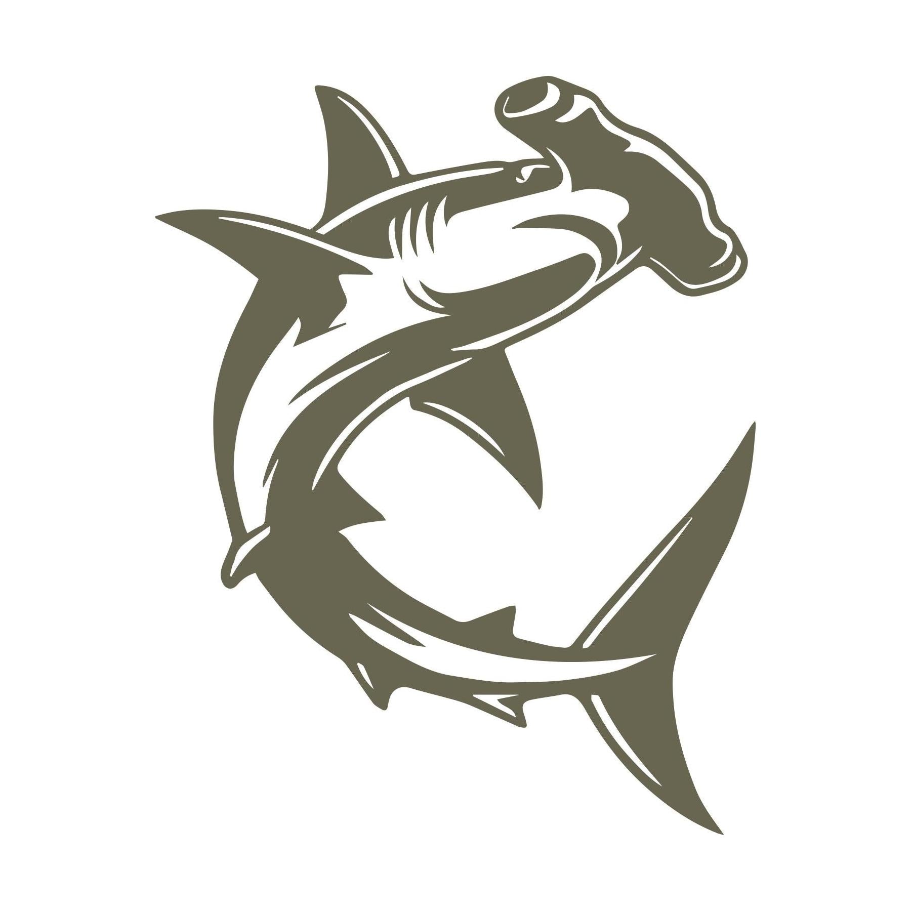 Hammerhead Shark Delrin Leather Stamp