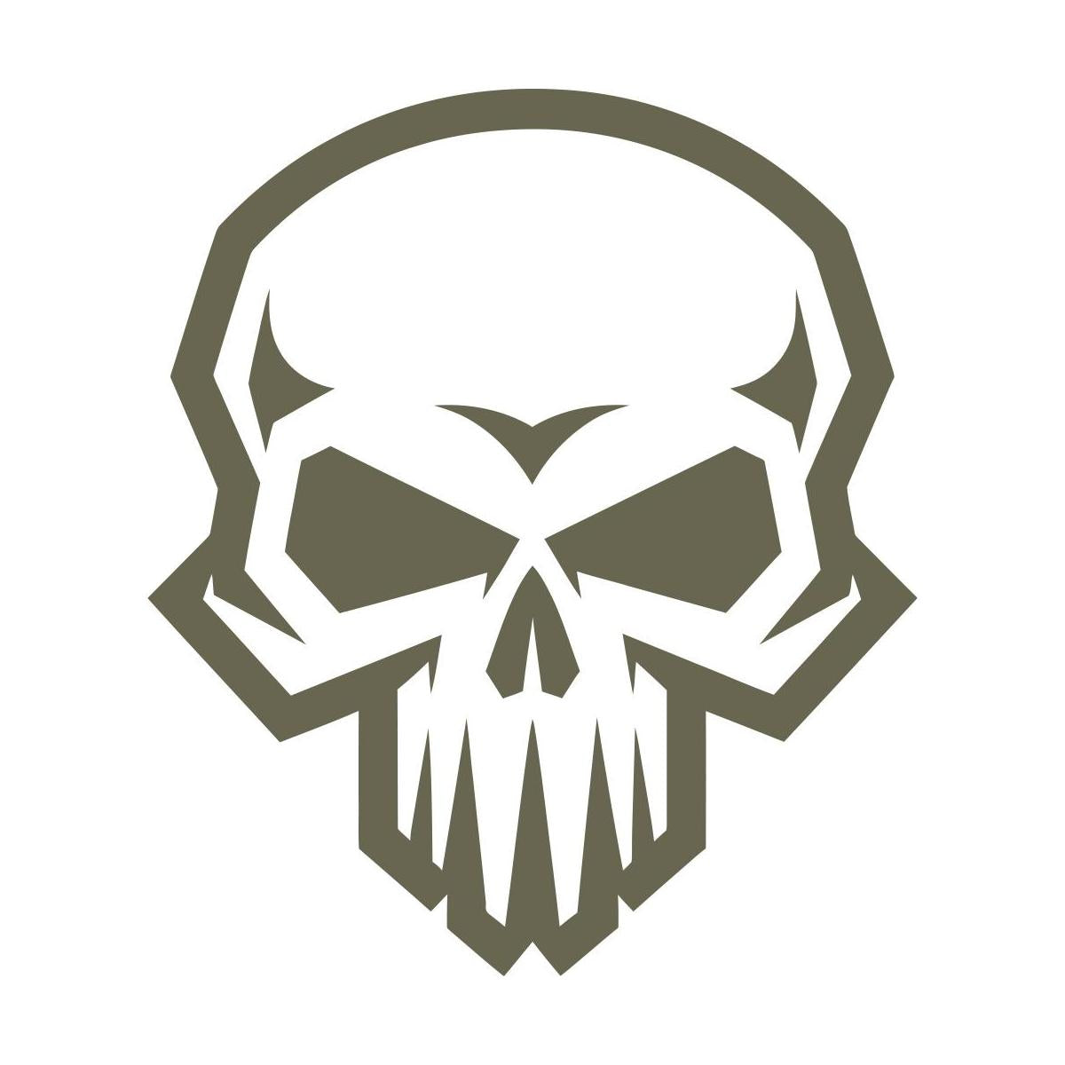 Skull Delrin Leather Stamp