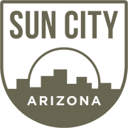 Sun City Arizona Badge Delrin Leather Stamp