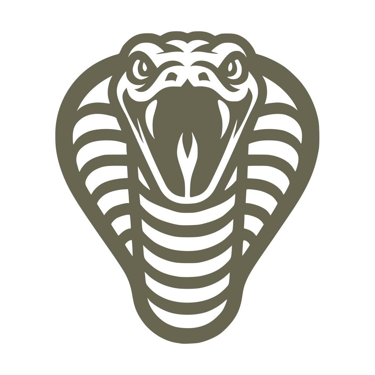 Snake Head Delrin Leather Stamp