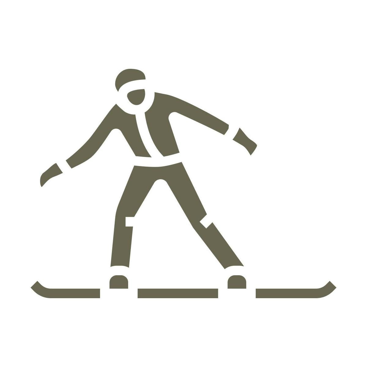 Snowboarder Delrin Leather Stamp