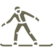Snowboarder Delrin Leather Stamp