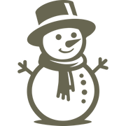 Snowman Delrin Leather Stamp