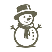 Snowman Delrin Leather Stamp