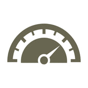 Speedometer Delrin Leather Stamp