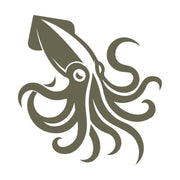 Squid Delrin Leather Stamp