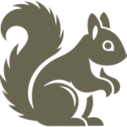 Squirrel Delrin Leather Stamp