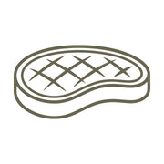 Steak Delrin Leather Stamp