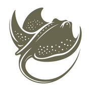 Spotted stingray design made for Delrin leather stamping.